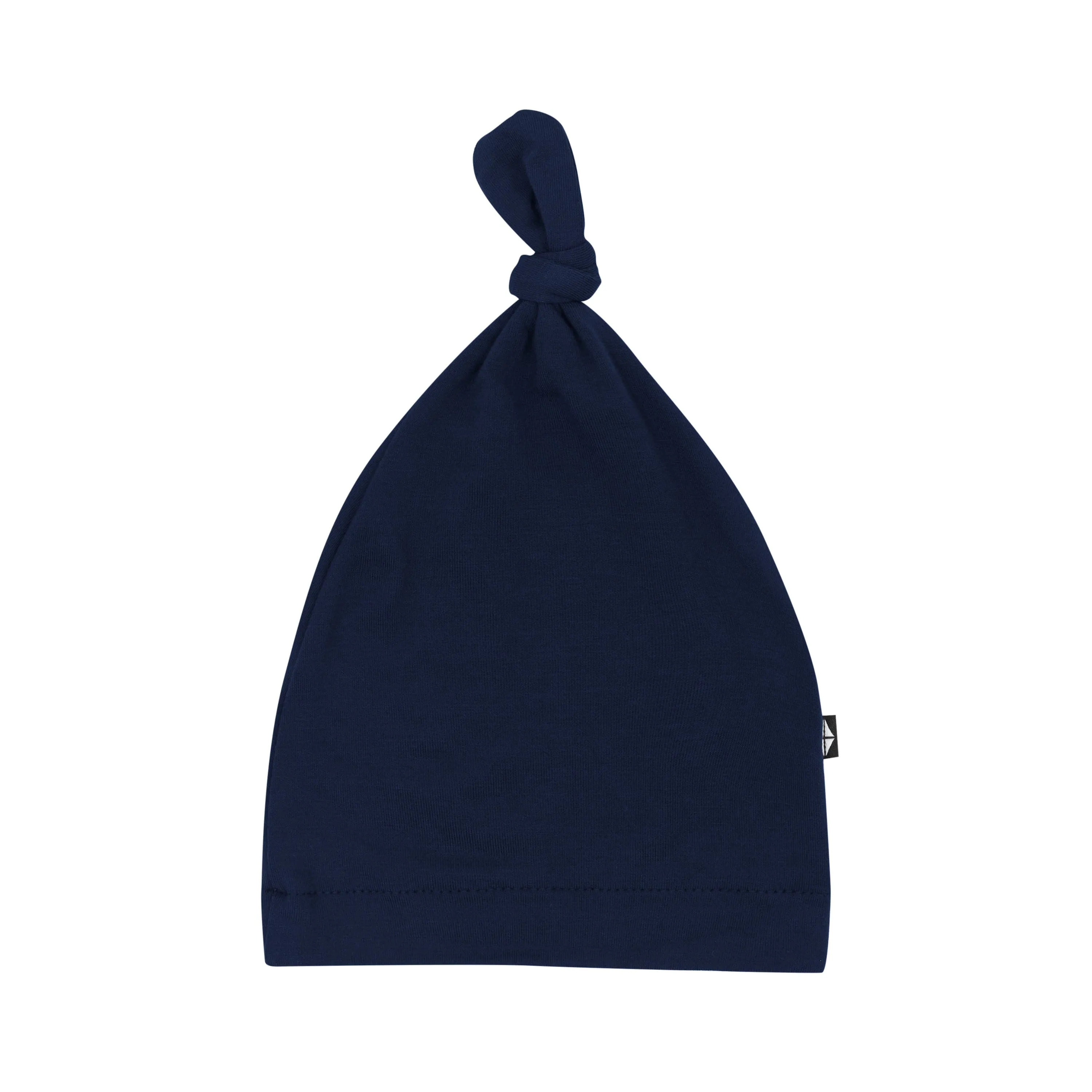 Knotted Cap in Navy