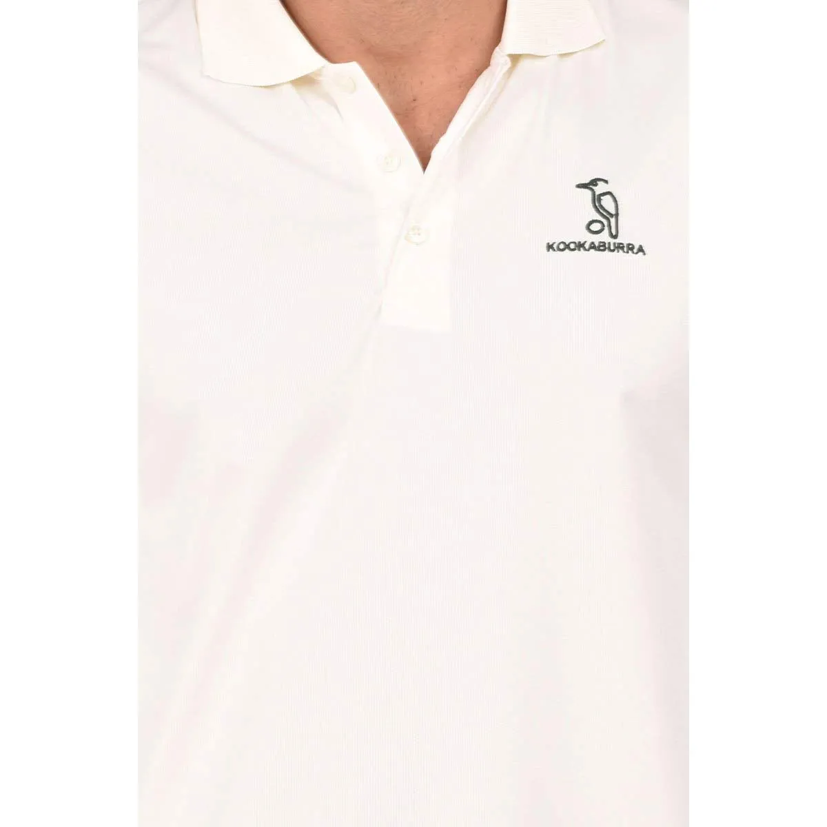 Kookaburra Cricket T-Shirt Full Sleeve, White