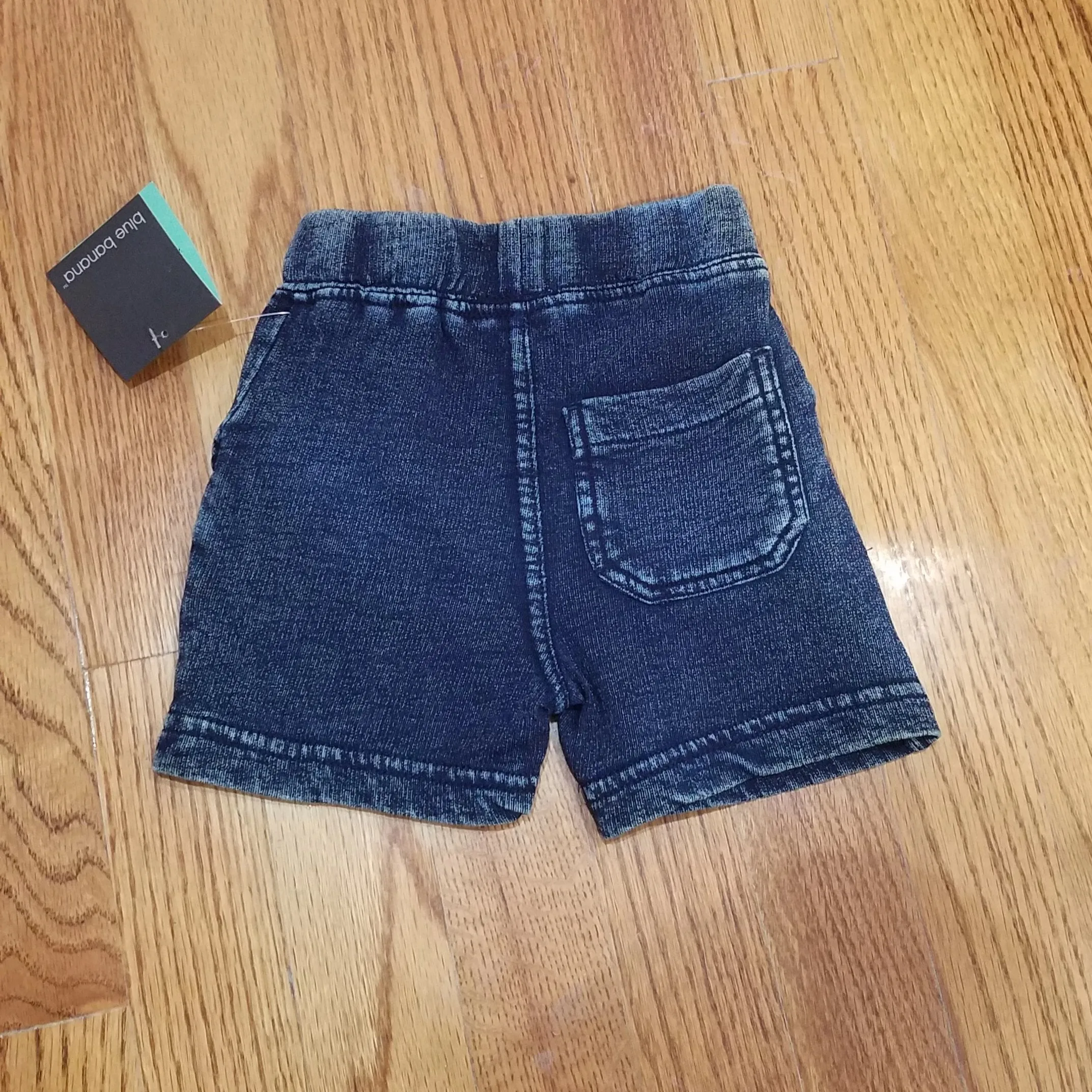 Kushies cotton denim colored short