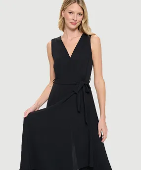 Last Tango Sleeveless V-Neck Jumpsuit | Black