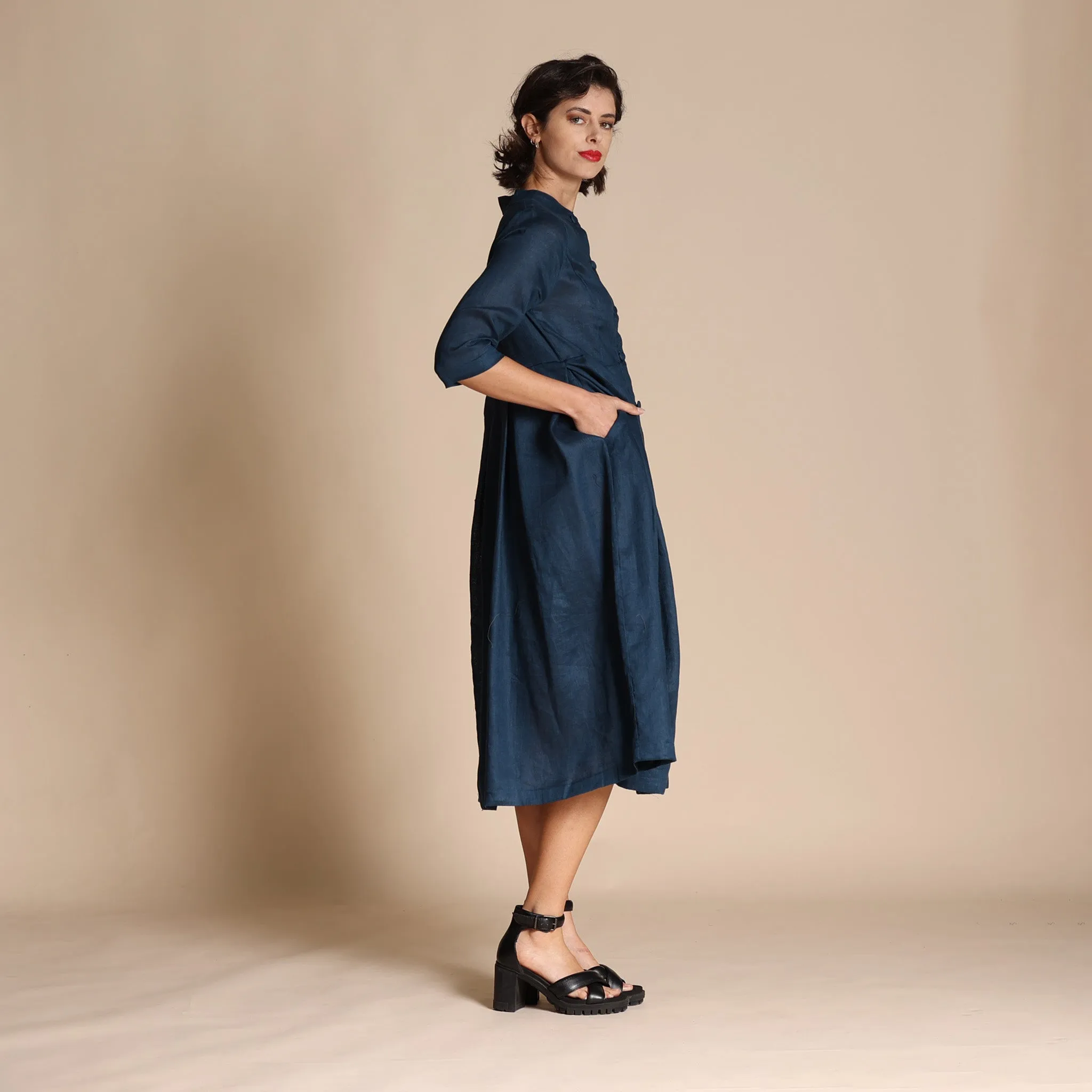 linen monastic dress