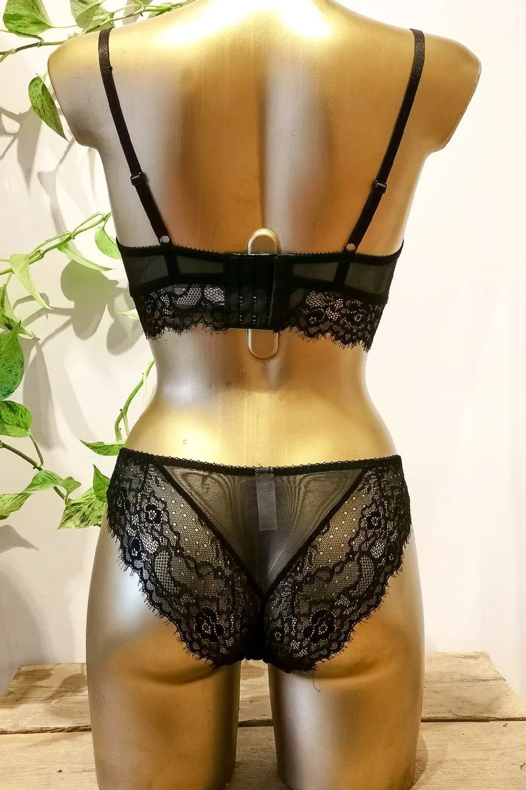 Lingerie Evelyn Black Bra