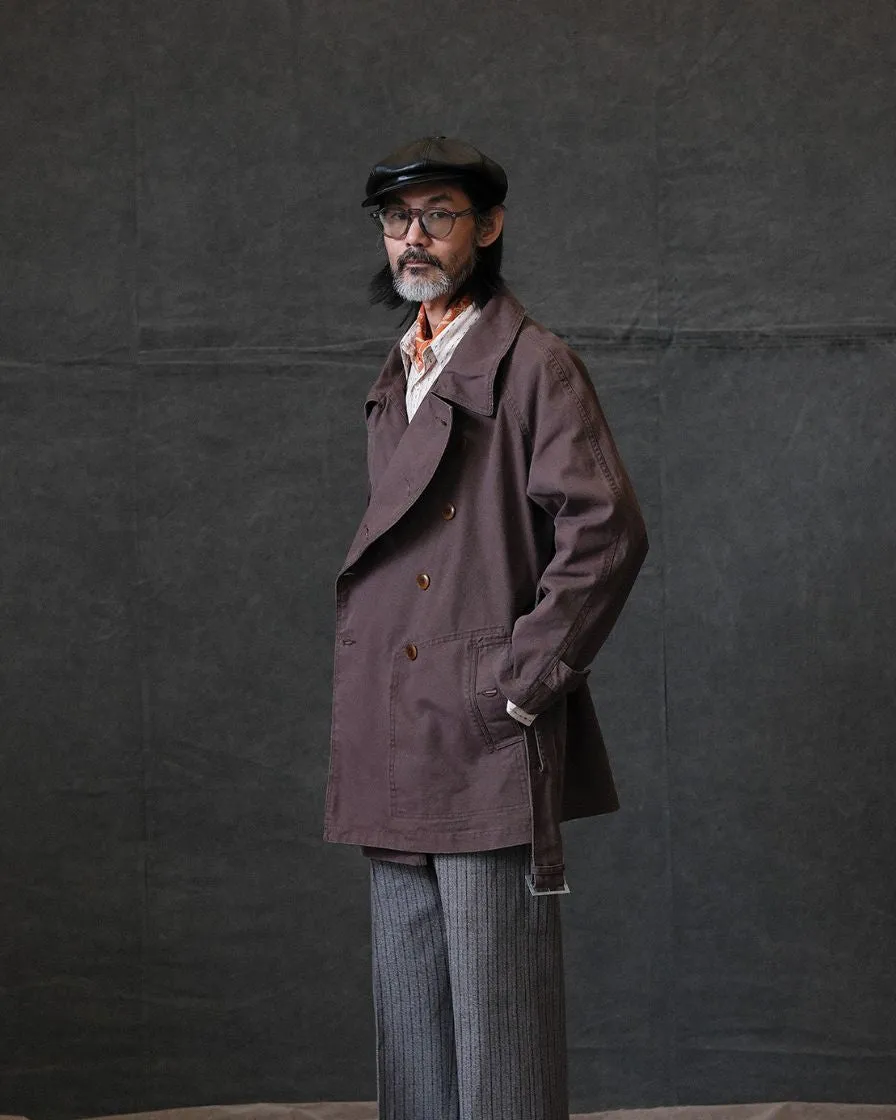 M38 Double Breasted Biker Overcoat