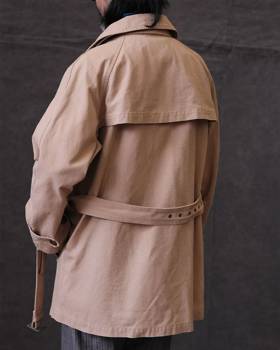 M38 Double Breasted Biker Overcoat