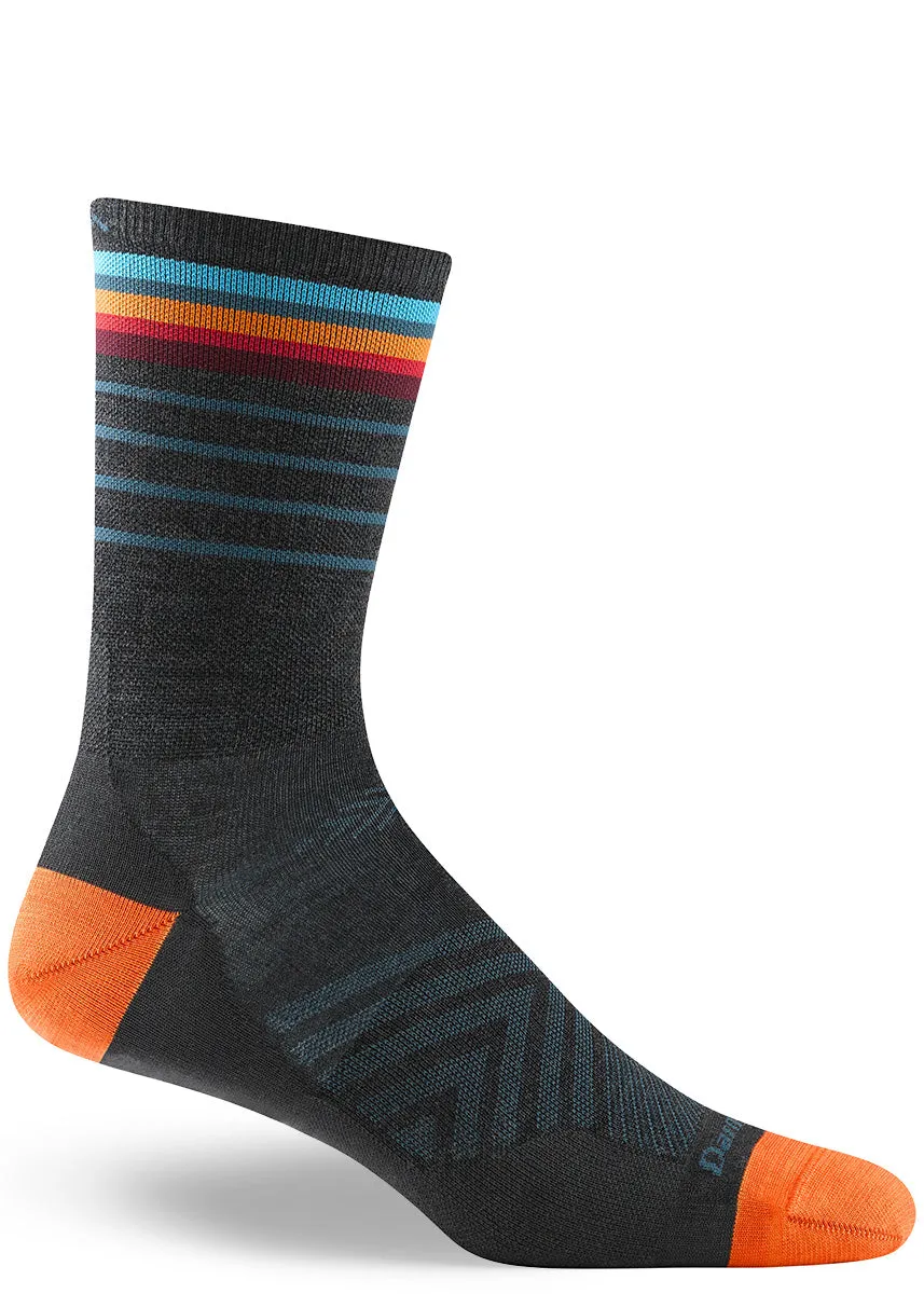 Men's Charcoal Stride Wool Socks