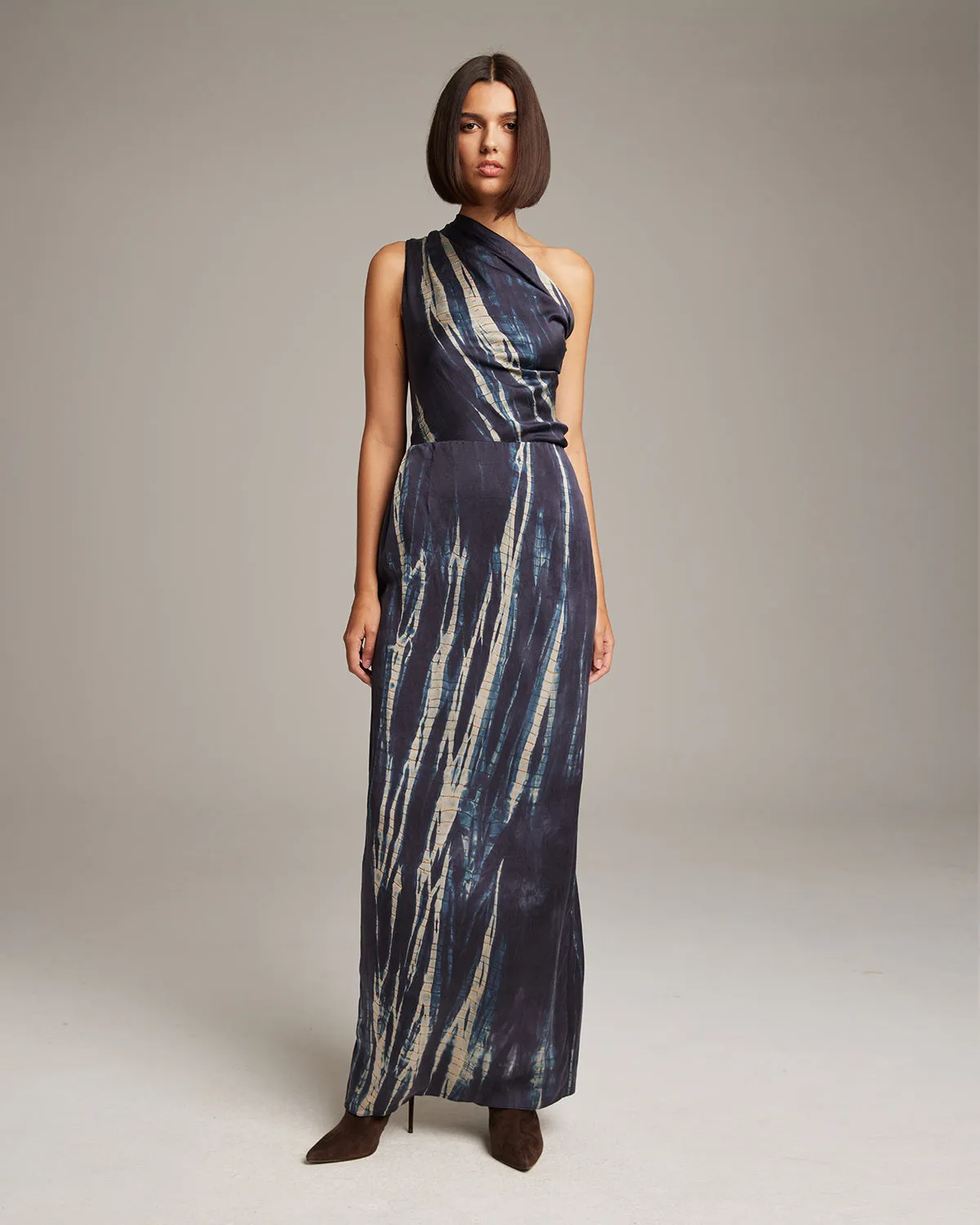 Midnight Tie Dye Convertible Dress / Skirt