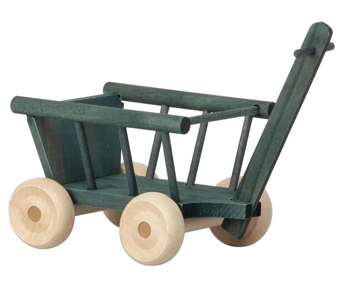 Miniature wagon - light grey