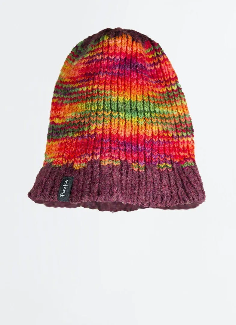 Multi Color Wool Beanie