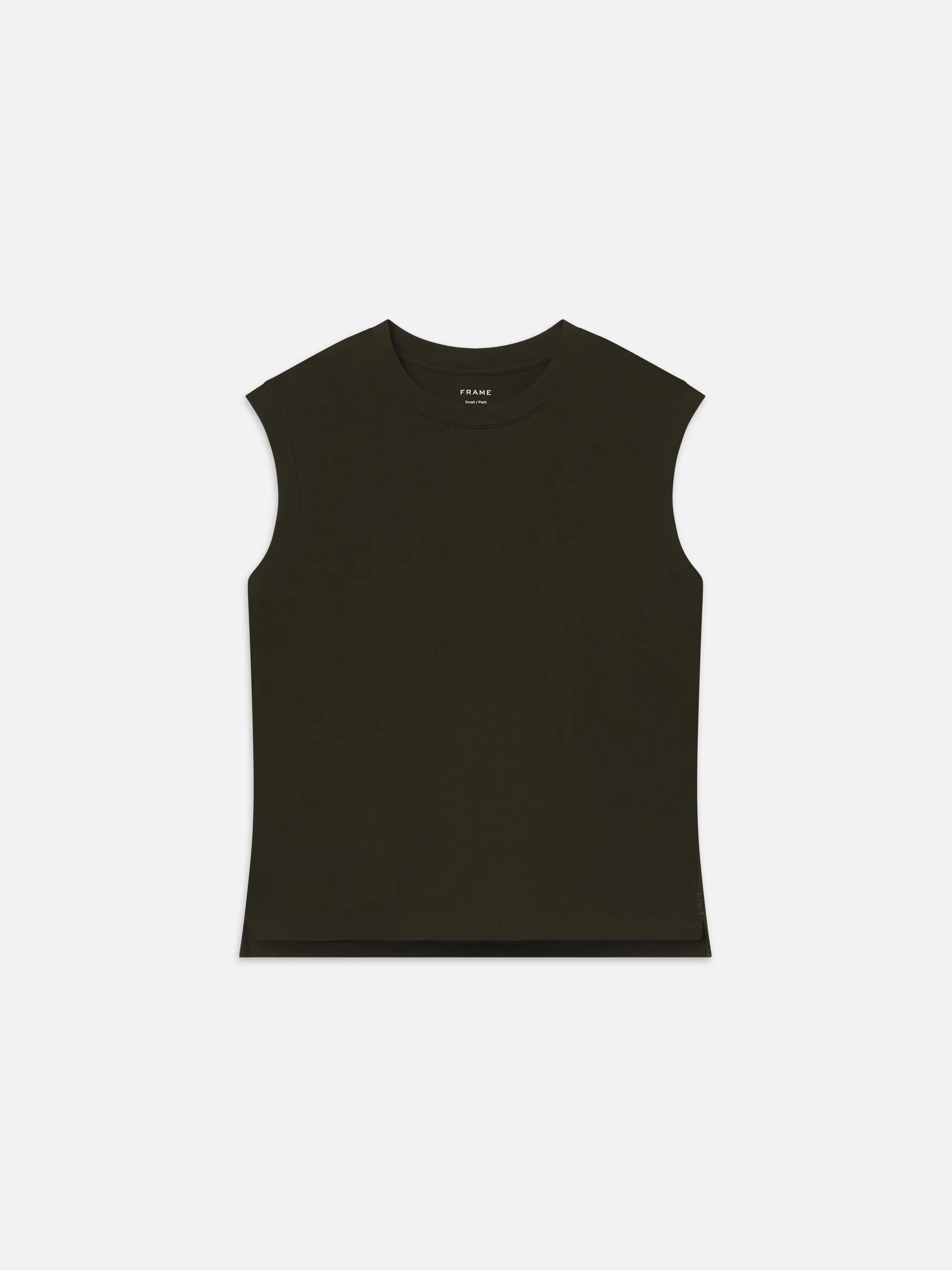 Muscle Crew Tank -- Military