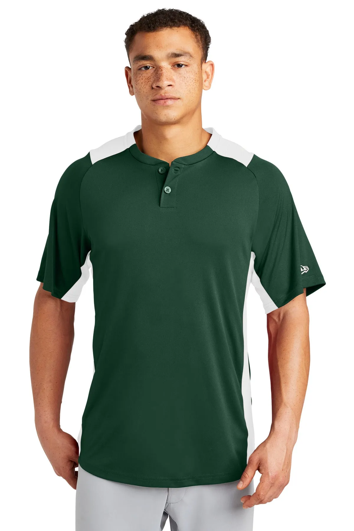 New Era Diamond Era 2-Button Jersey. NEA221