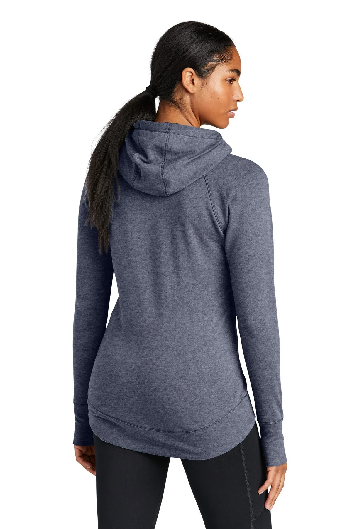 New Era Ladies Tri-Blend Fleece Pullover Hoodie. LNEA510