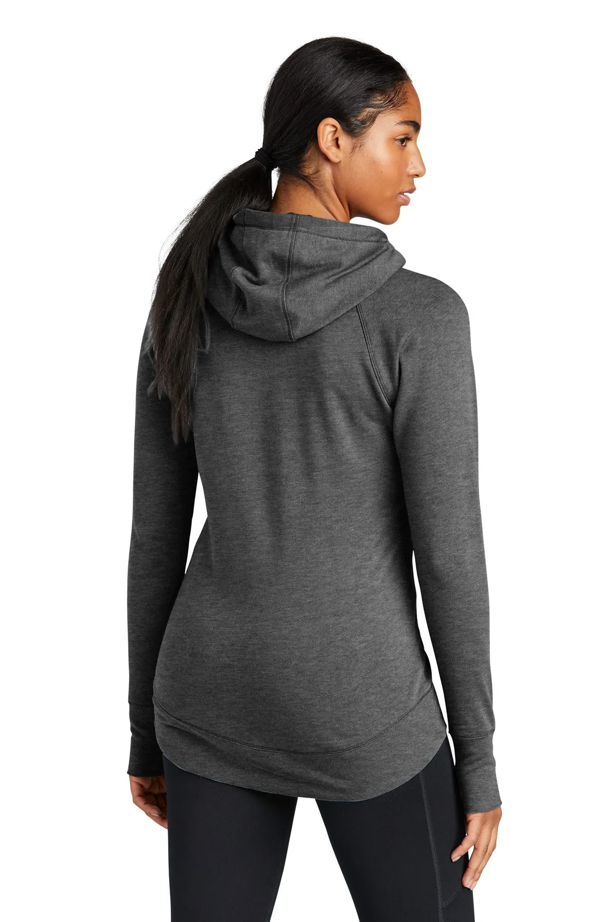 New Era Ladies Tri-Blend Fleece Pullover Hoodie. LNEA510