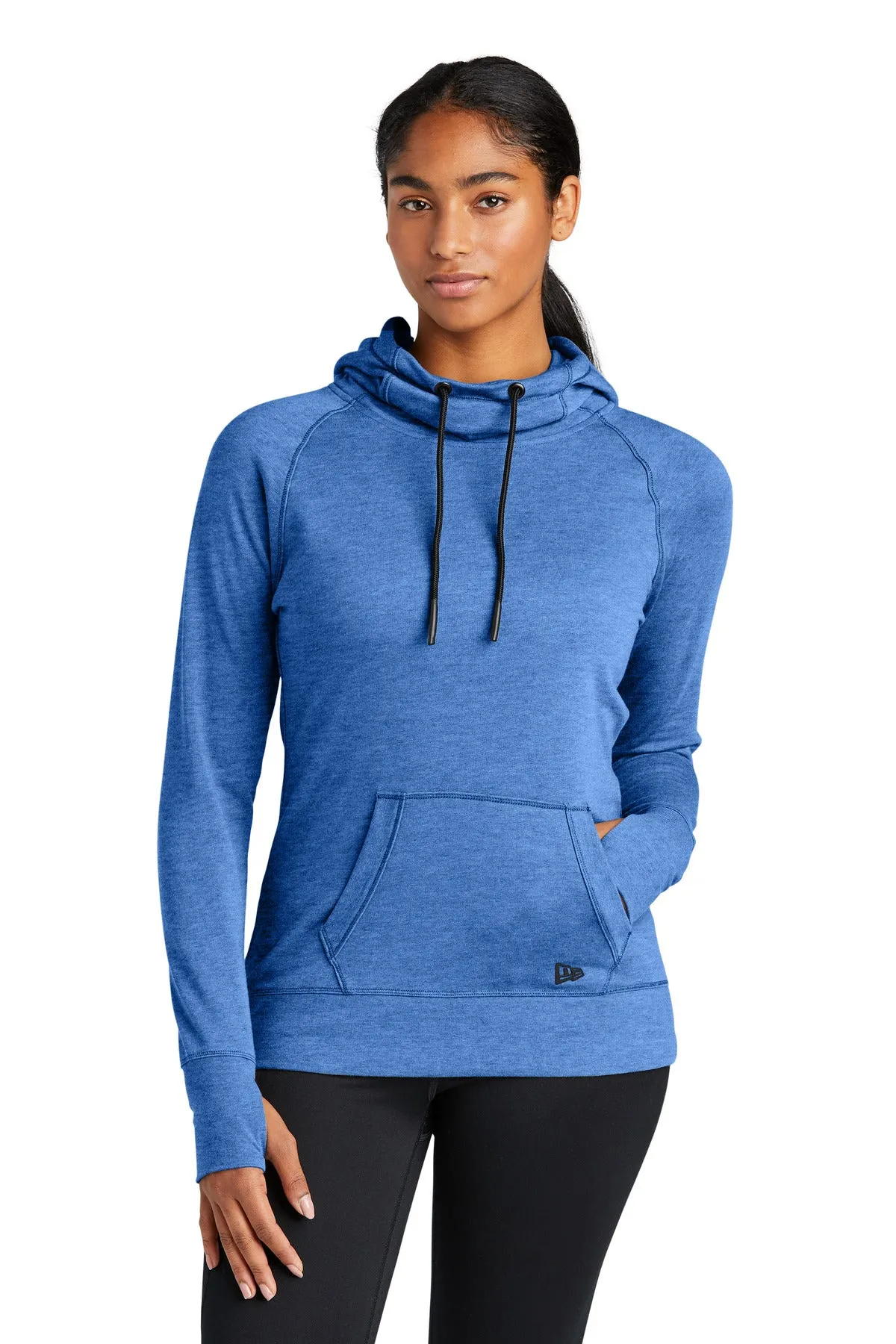 New Era Ladies Tri-Blend Fleece Pullover Hoodie. LNEA510