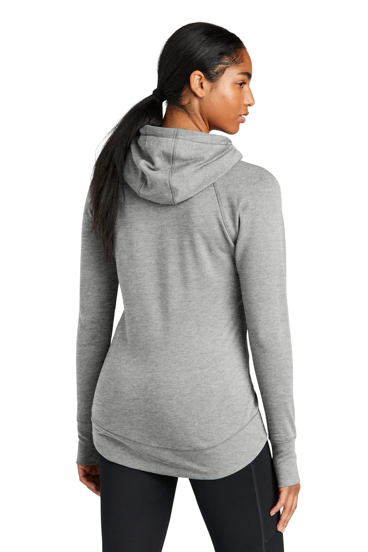 New Era Ladies Tri-Blend Fleece Pullover Hoodie. LNEA510