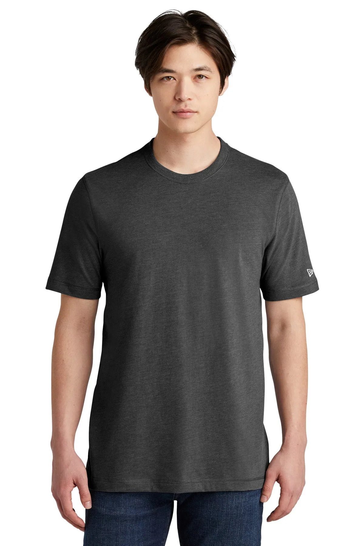 New Era Sueded Cotton Blend Crew Tee. NEA120