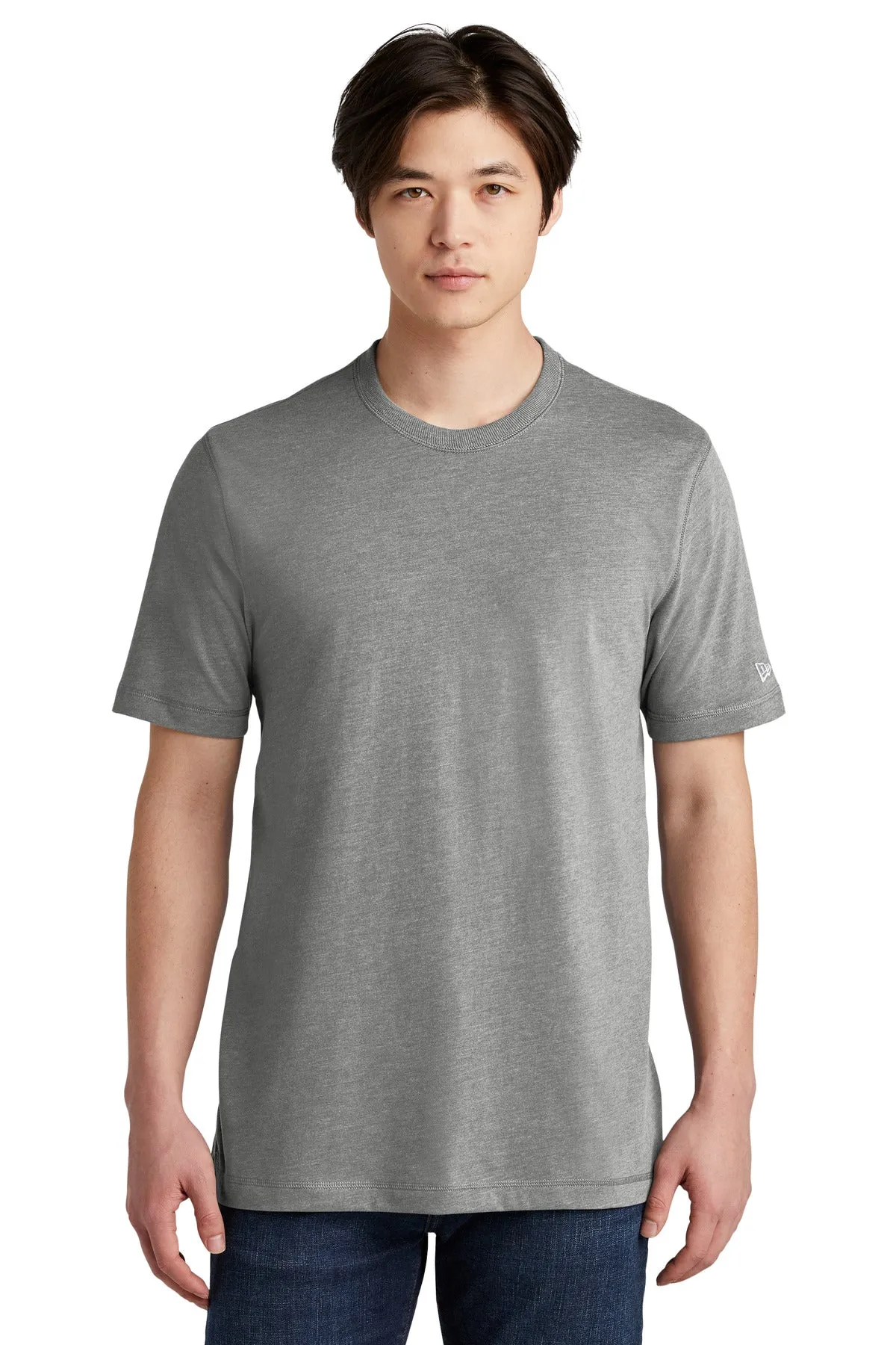 New Era Sueded Cotton Blend Crew Tee. NEA120