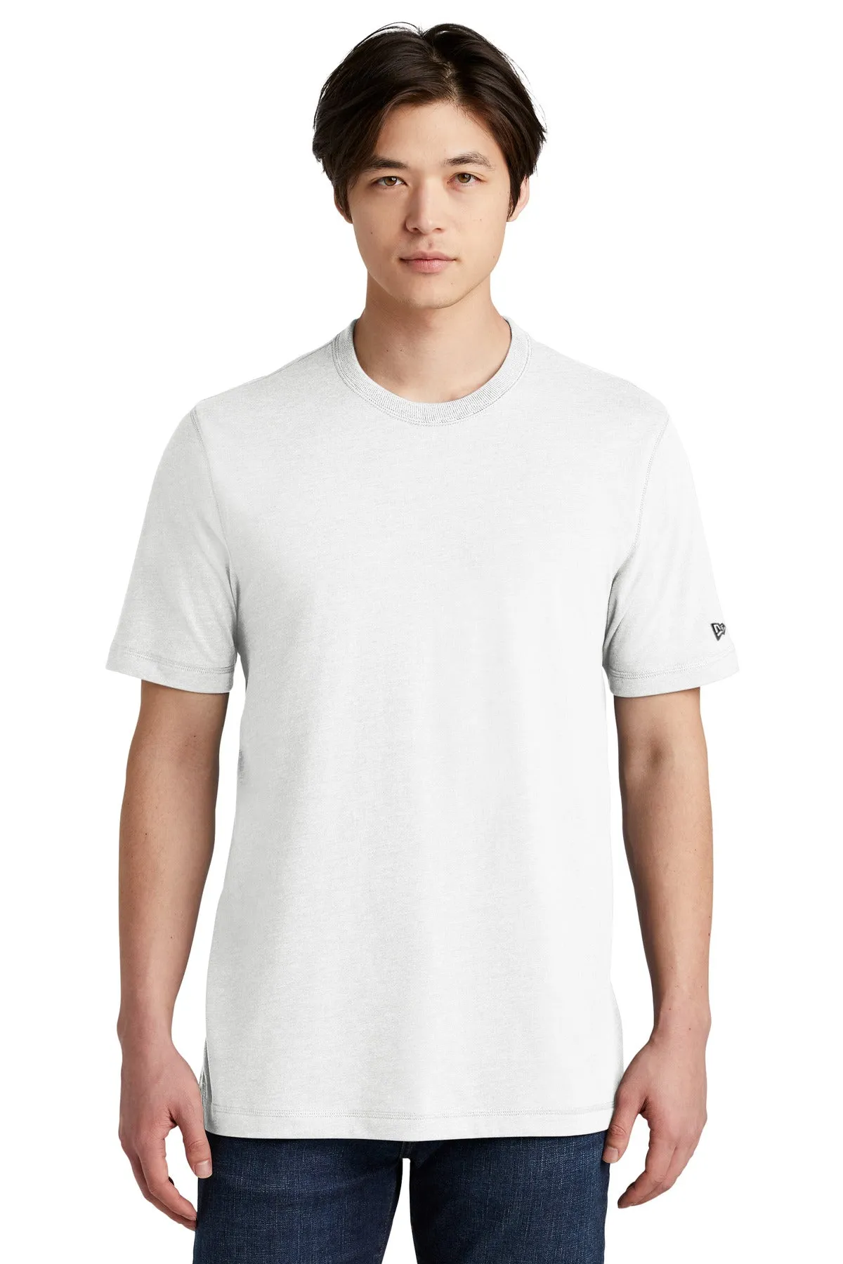 New Era Sueded Cotton Blend Crew Tee. NEA120