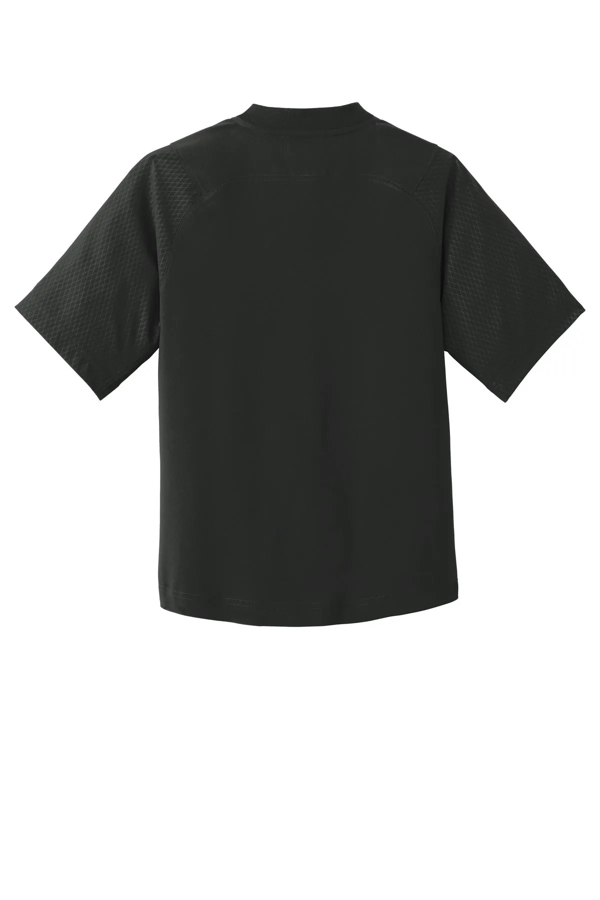 New Era Youth Cage Short Sleeve 1/4-Zip Jacket. YNEA600