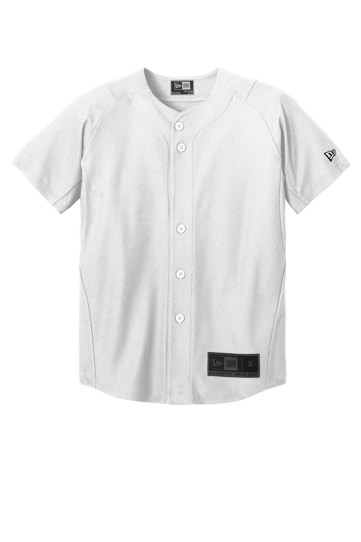 New Era Youth Diamond Era Full-Button Jersey. YNEA220