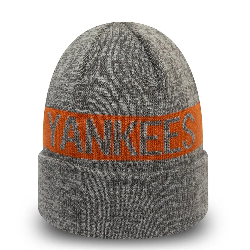 New York Yankees Marl Beanie Hat