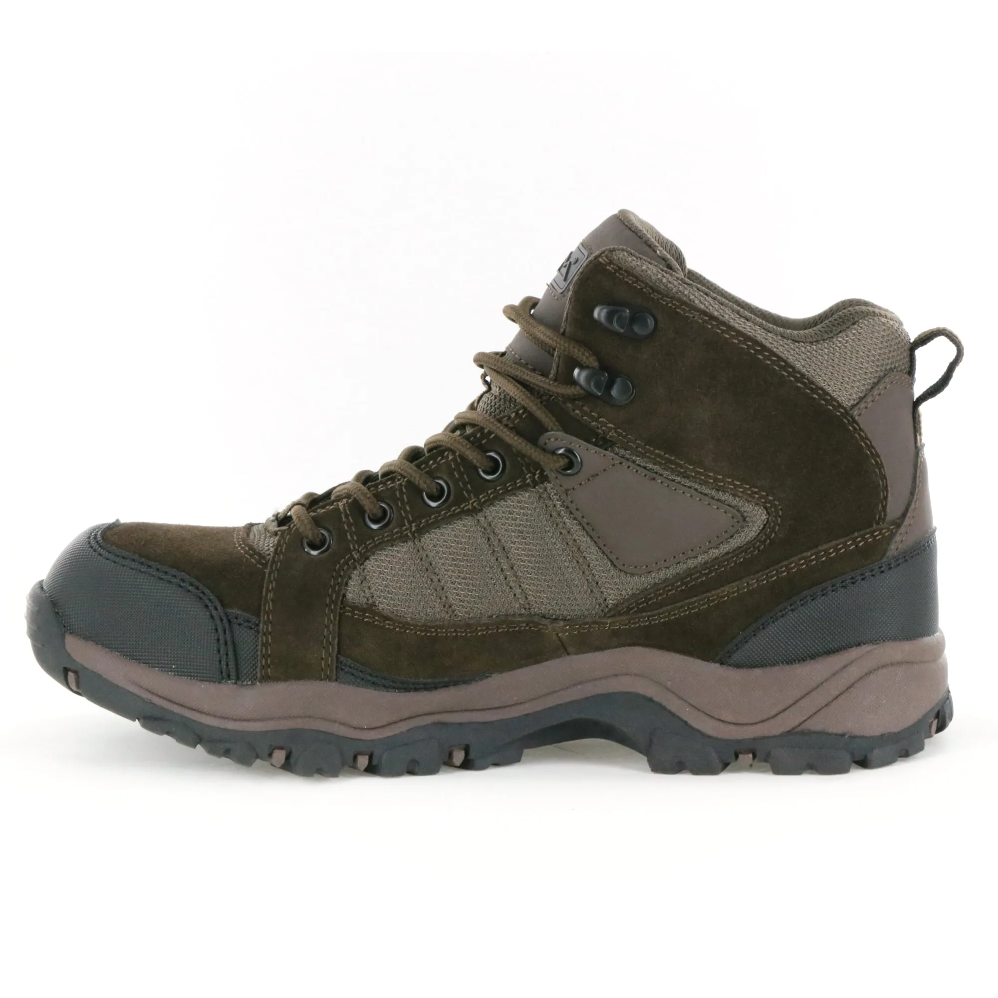 Nord Trail Men's Mt. Hunter High II Dark Brown Waterproof Leather Hiking Boot