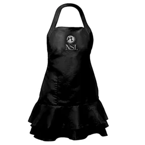 NSI Black Apron with Silver Logo