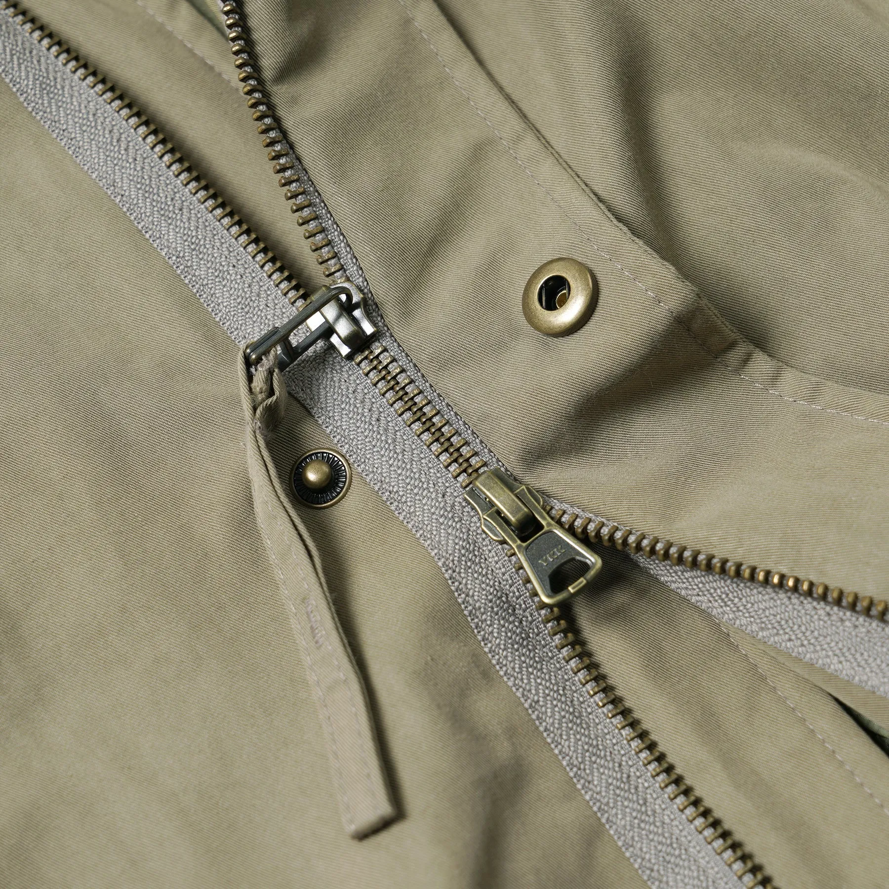 OSCAR FISHTAIL 2 IN 1 JACKET  - KHAKI