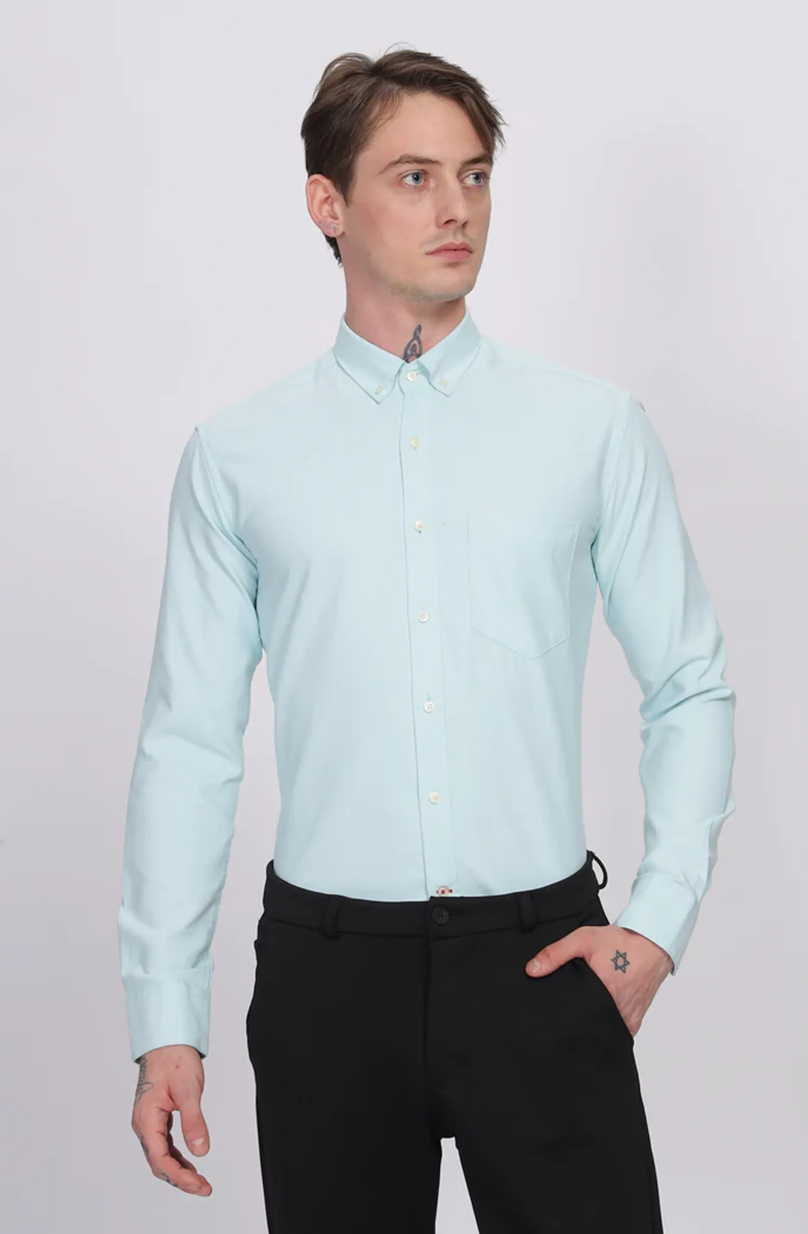 Oxford Light Blue Formal Shirt