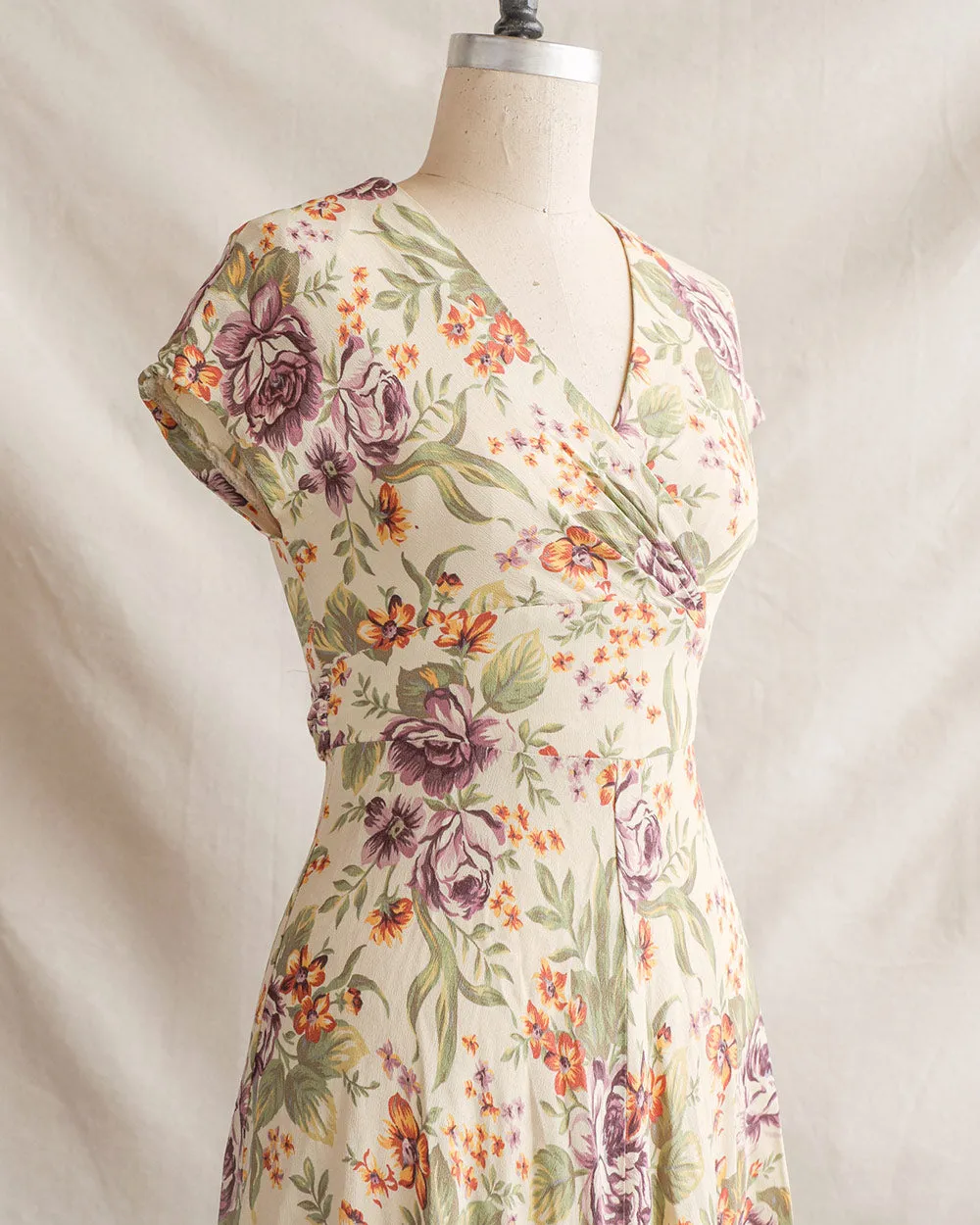 Painted Blossoms Dress