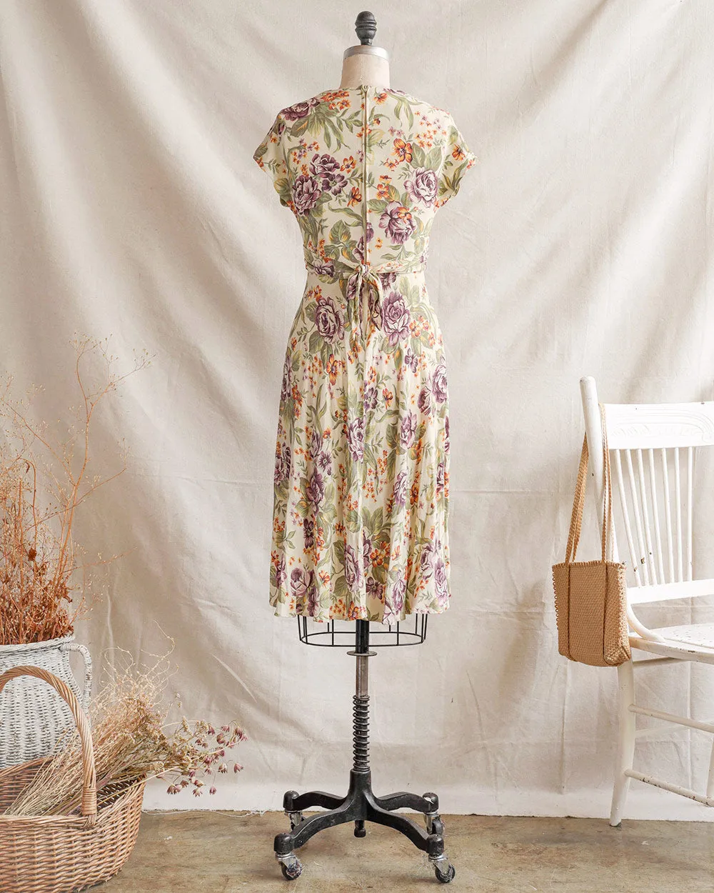 Painted Blossoms Dress