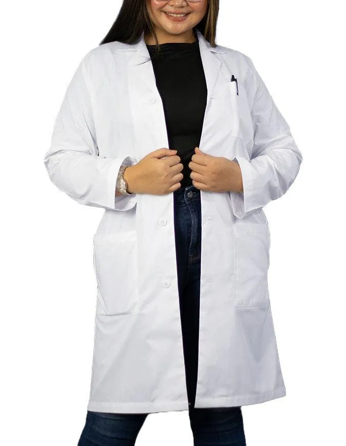 Panda Uniform Unisex 40 Inch Long Lab coat