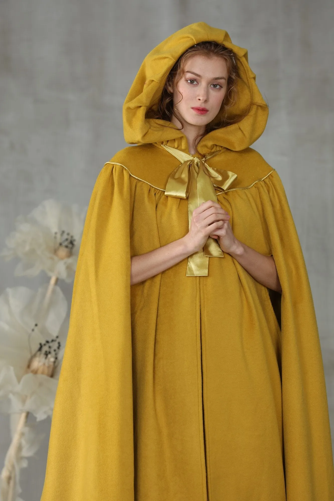 Perfumer 33 | hooded wool cloak