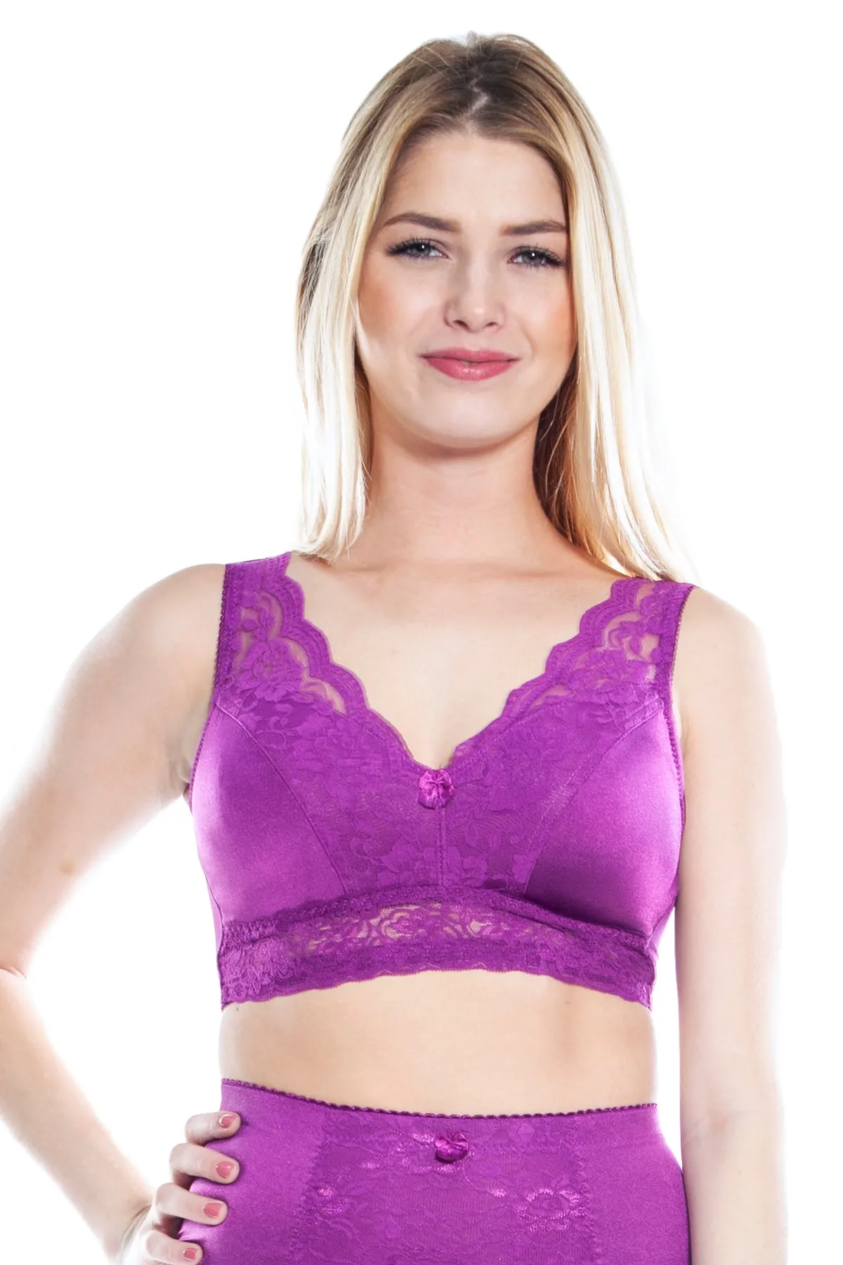 Pin Up Girl Lace Leisure Bra w/Pads