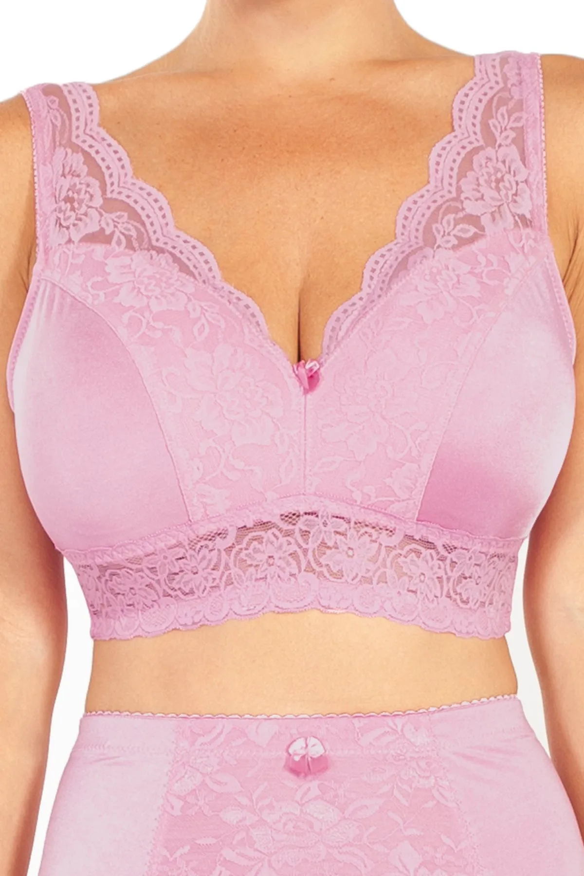 Pin Up Girl Lace Leisure Bra w/Pads