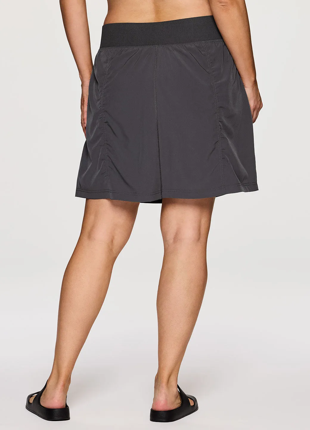 Plus All In Ruched 19" Skort