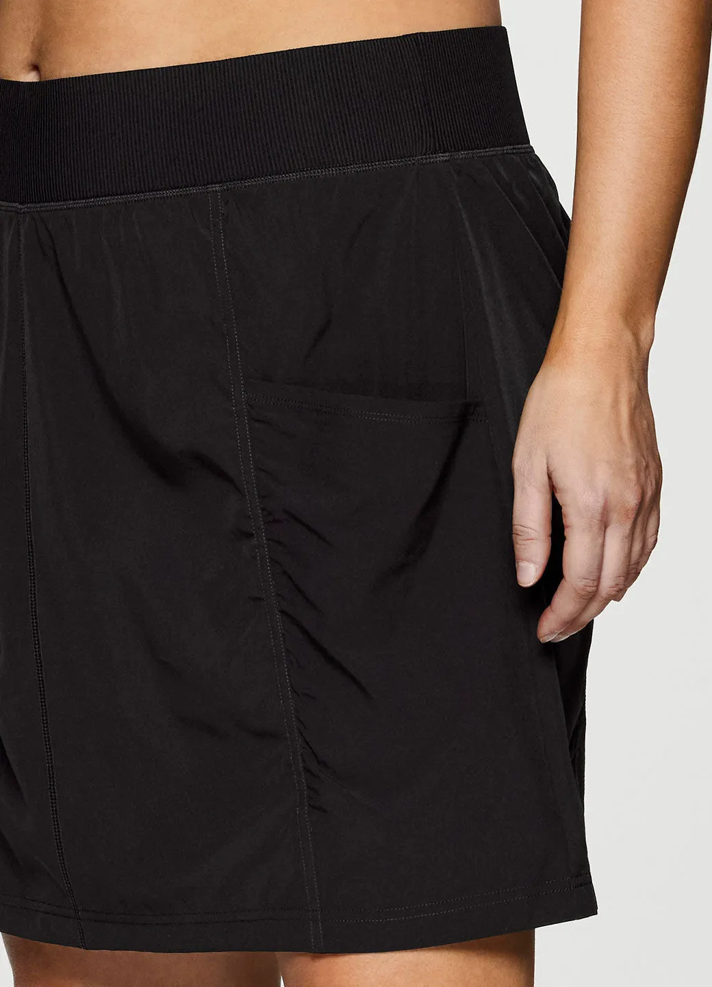 Plus All In Ruched 19" Skort