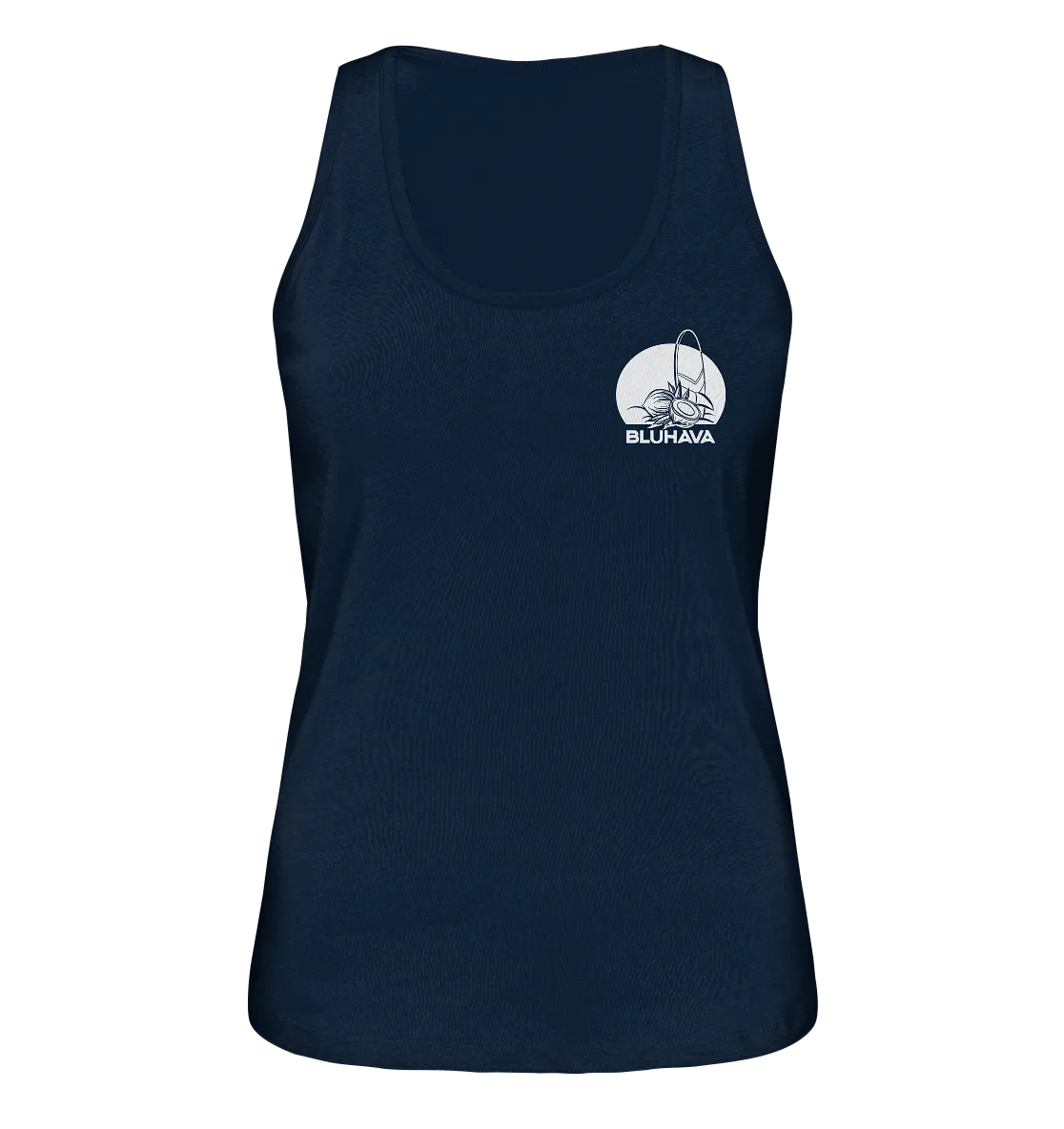 "Essential Coconut Boarder" - Damen Premium Organic Tank-Top