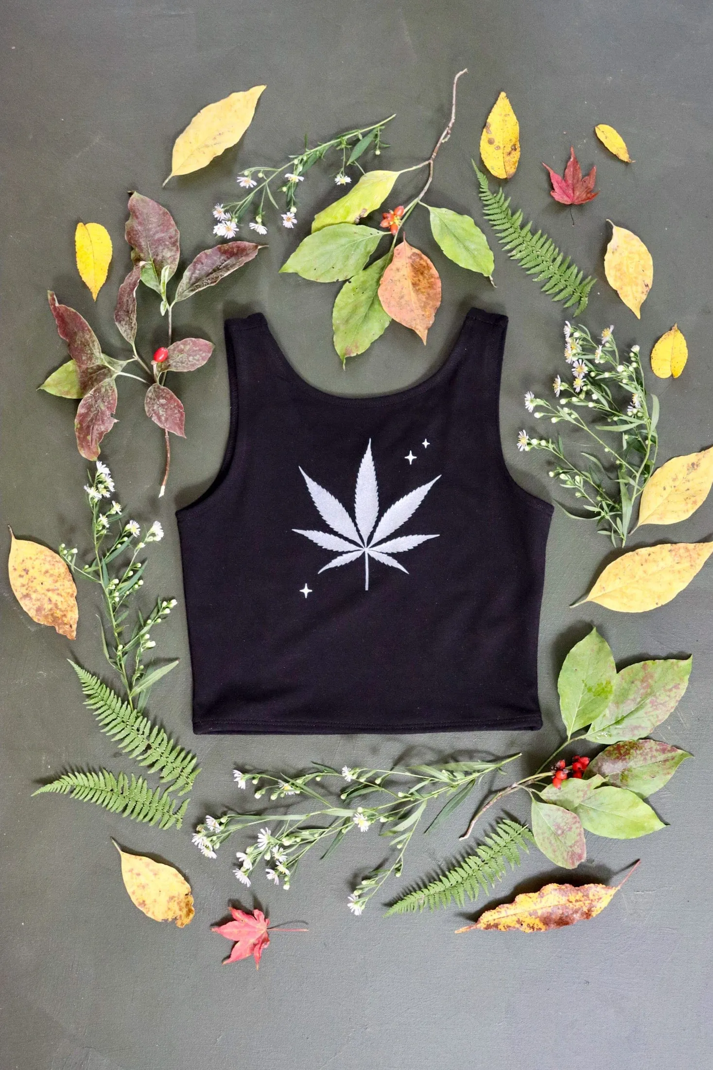 Sacred Leaf Yoga Top