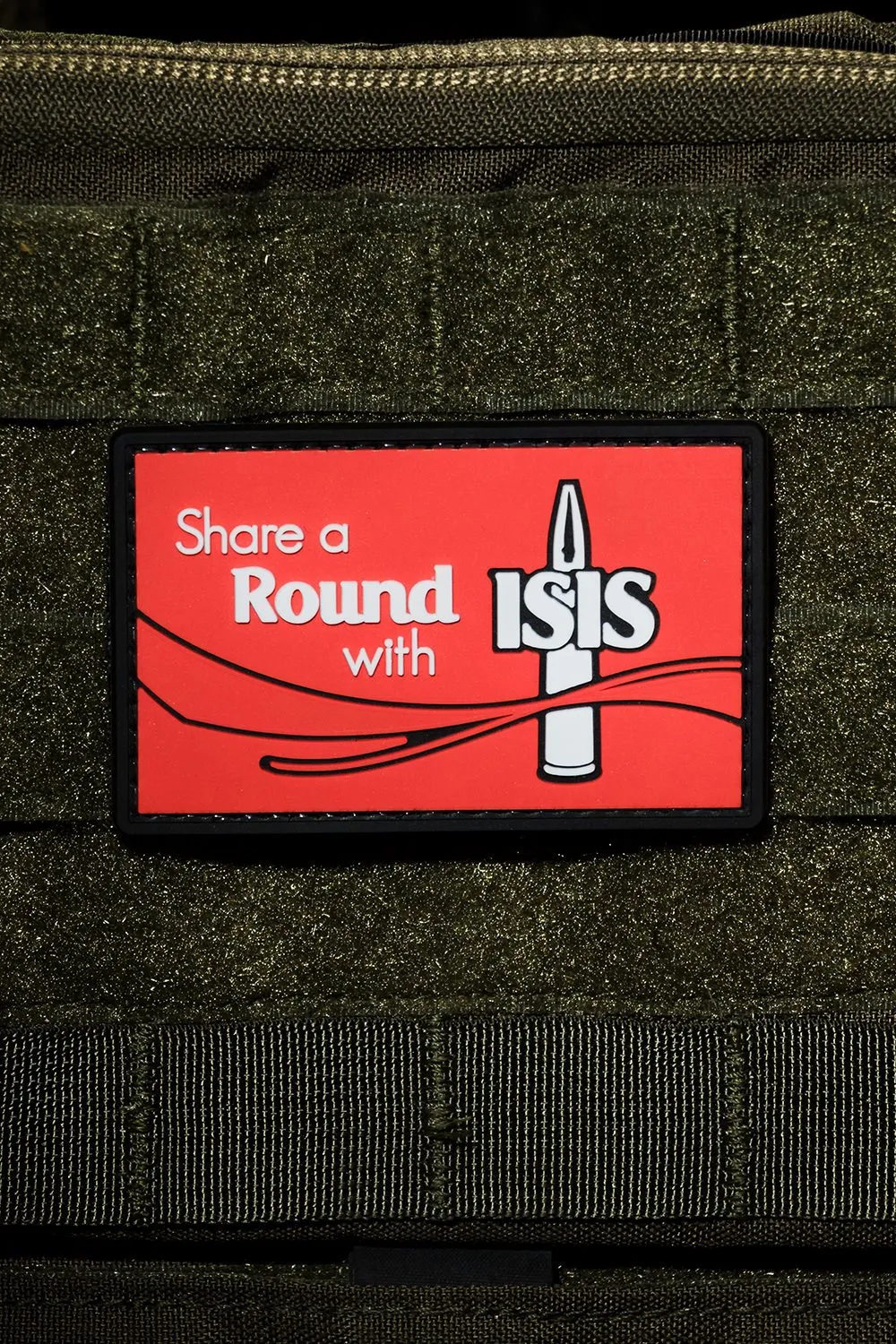 Share a Round with Isis PVC Patch