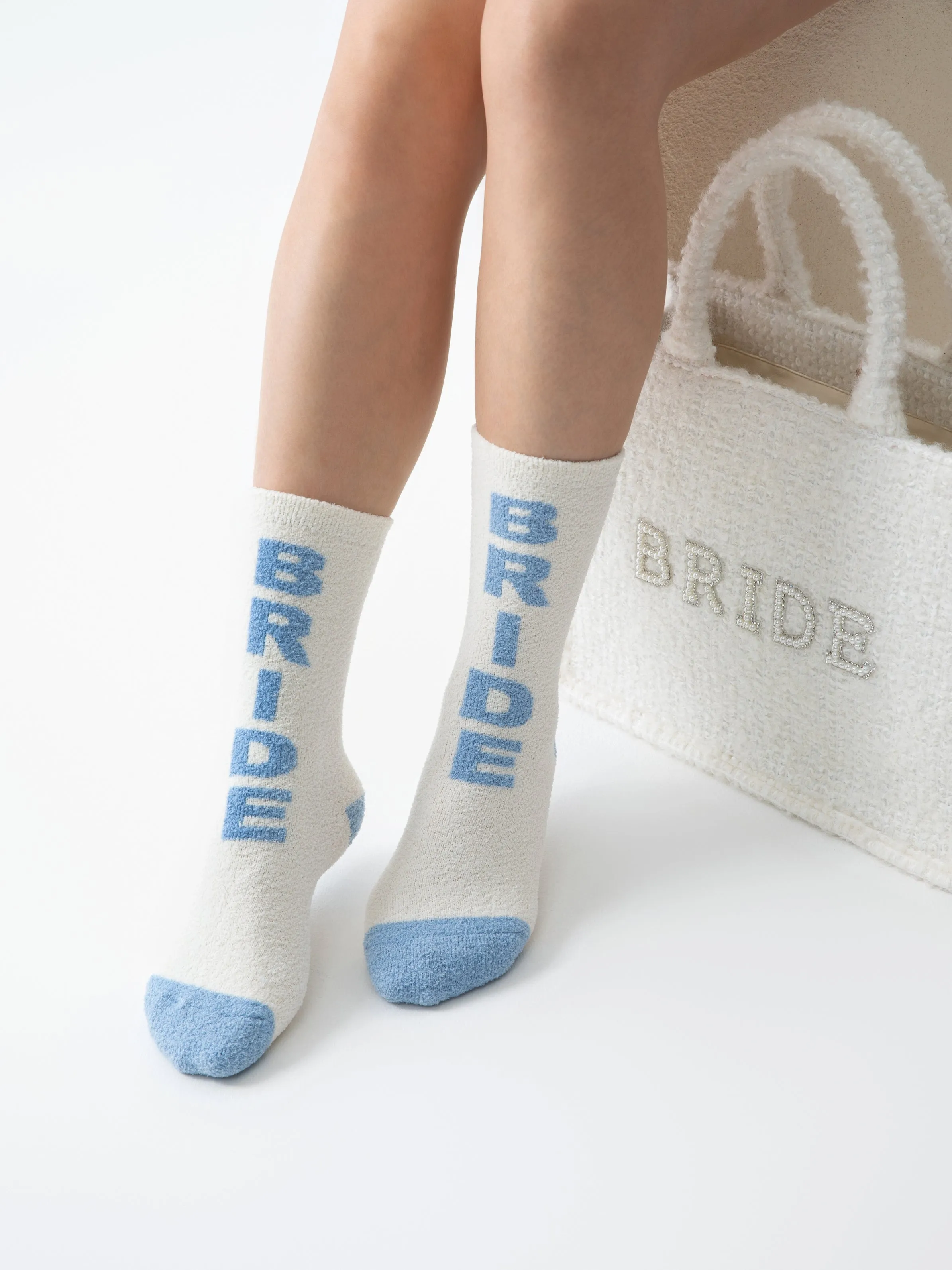 Shiraleah "Bride" Socks, Ivory