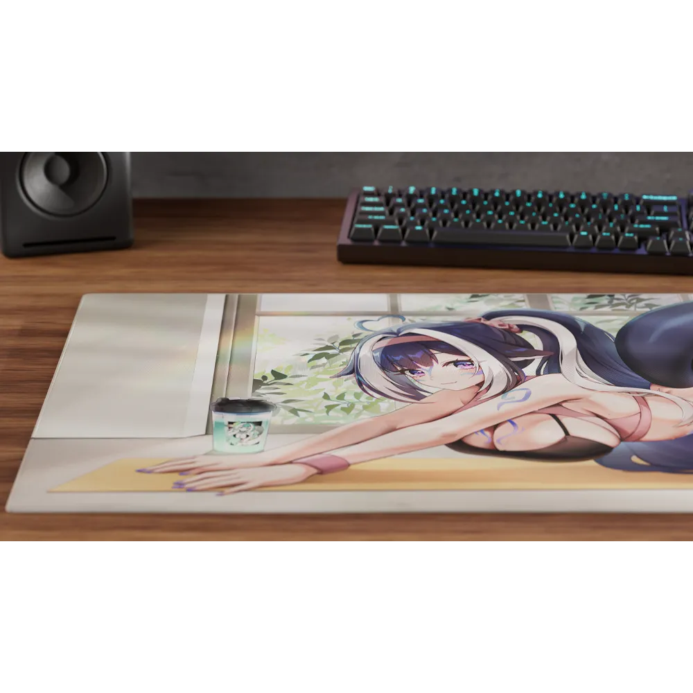 Shylily: Yogalily Mouse Pad