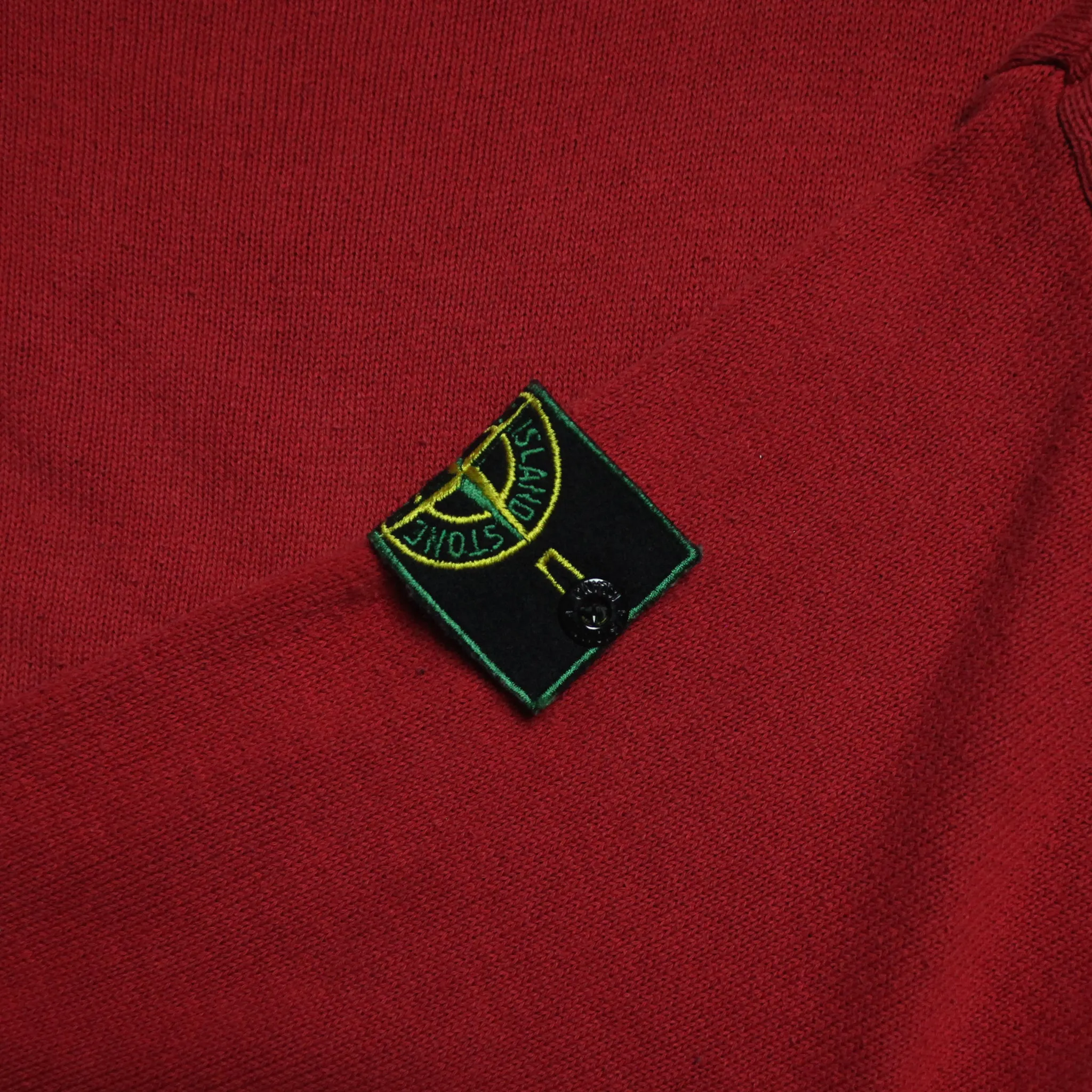 Stone Island SS 1994 Red Crew Neck Knit