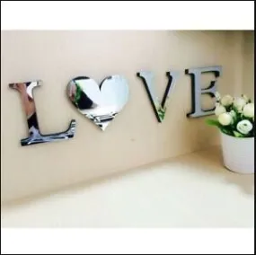 Stylish Love Wall 3D decor !