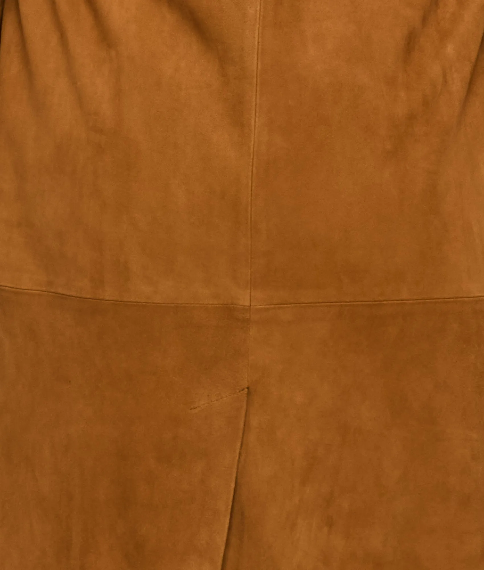 Suellen Suede Trench Coat :: Caramel