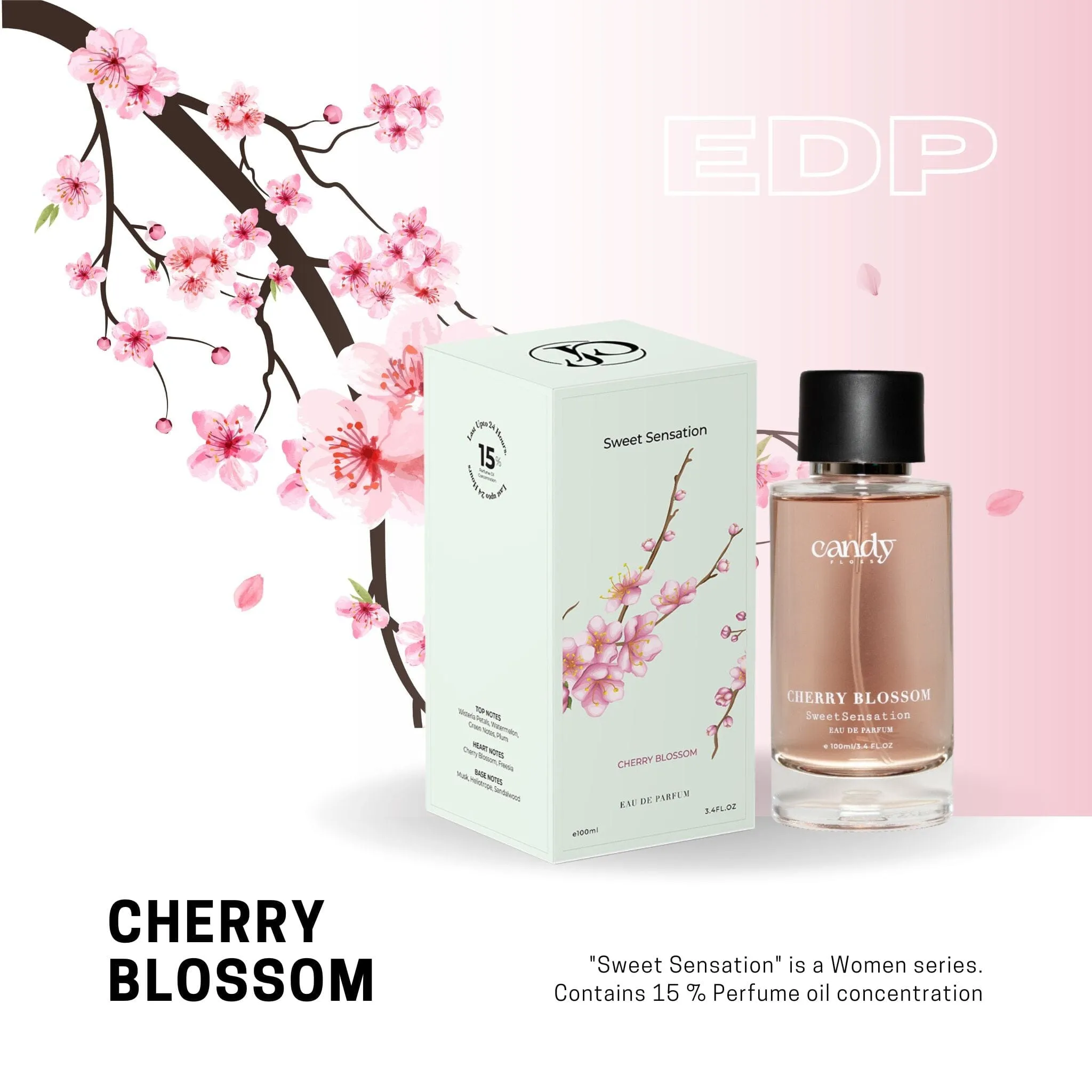 Sweet Sensations -Cherry Blossom EDP (100ml)