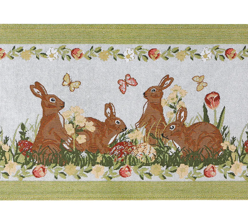 TARRAMARRA® Bunny Table Runner with Tassels