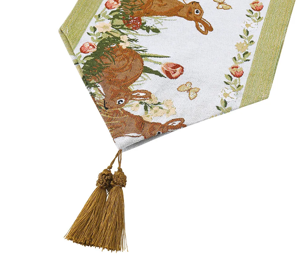 TARRAMARRA® Bunny Table Runner with Tassels