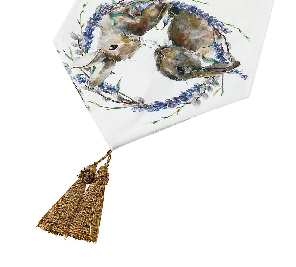 TARRAMARRA® Bunny Table Runner with Tassels