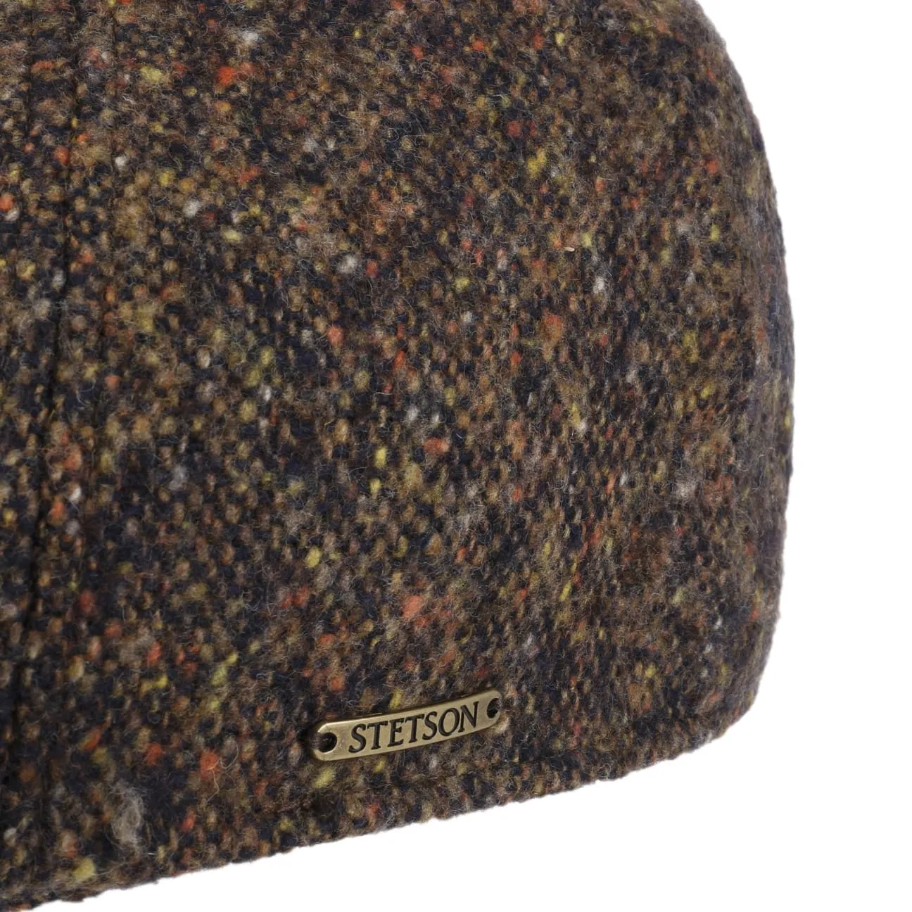 Texas Donegal Wool Flat Cap by Stetson