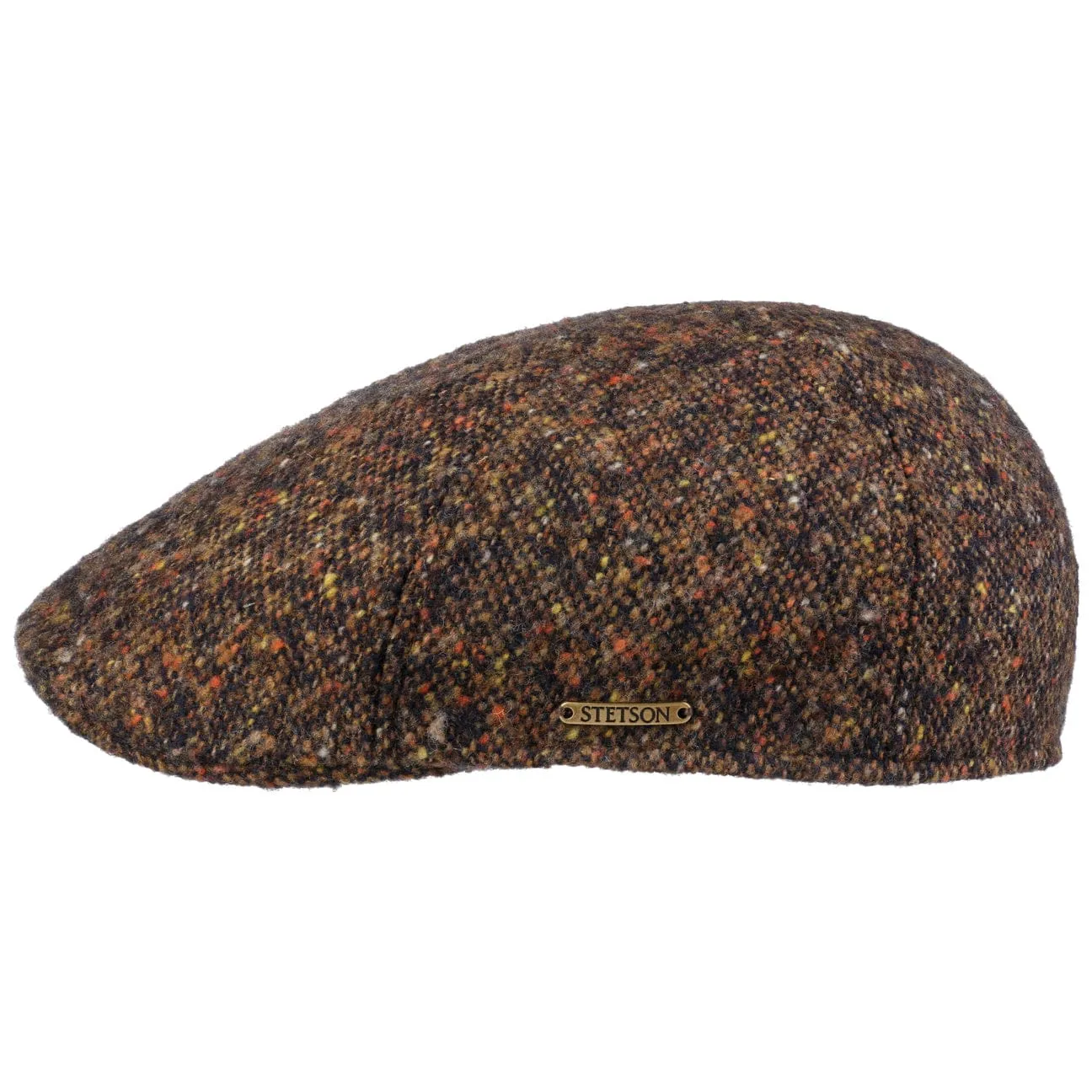 Texas Donegal Wool Flat Cap by Stetson